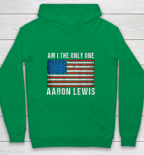 Am I The Only One Aaron Lewis Flag USA Youth Hoodie 4