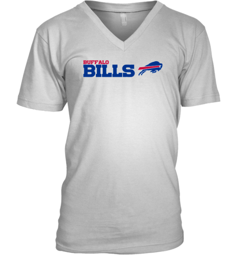 Buffalo Bills Bull V-Neck T-Shirt