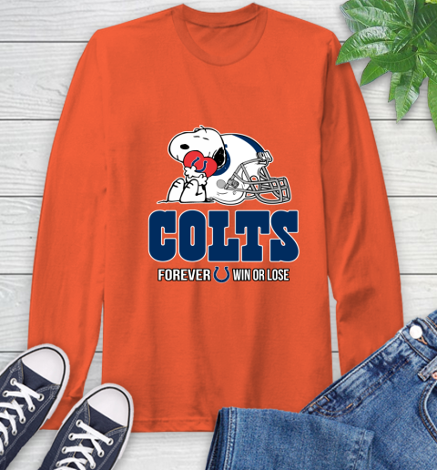 NFL The Peanuts Movie Snoopy Forever Win Or Lose Football Indianapolis Colts 62