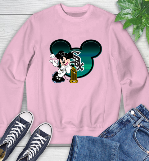 MLB Chicago White Sox The Commissioner's Trophy Mickey Mouse Disney Sweatshirt 9
