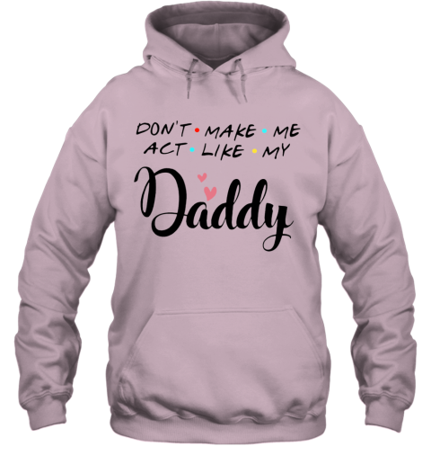 daddy hoodie pink