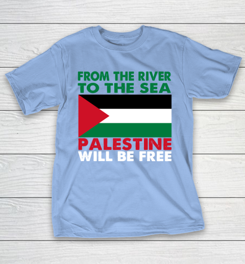 From The River To The Sea Palestine Will Be Free T-Shirt 10