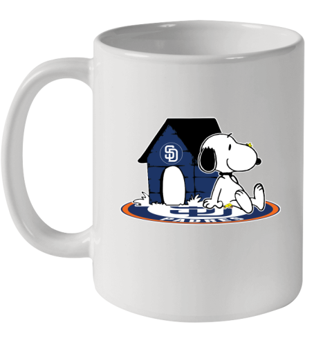 MLB Baseball San Diego Padres Snoopy The Peanuts Movie Shirt Ceramic Mug 11oz