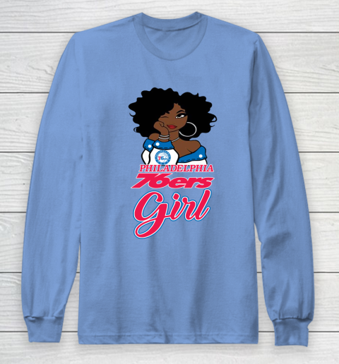 Philadelphia 76ers Girl NBA Long Sleeve T-Shirt 11