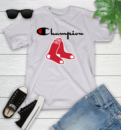 MLB Baseball Boston Red Sox Champion Shirt Youth T-Shirt 2