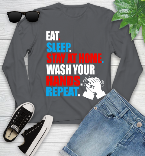 Coronavirus Shirt  Eat Sleep Stay At Home Wash Your Hands Repeat Shirt 120