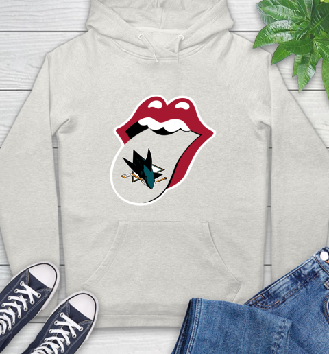 San Jose Sharks NHL Hockey Lips I Root For My Team Adoring Fan 24