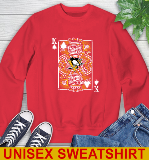 Pittsburgh Penguins NHL Hockey The King Of Spades Death Cards Shirt Sweatshirt 12