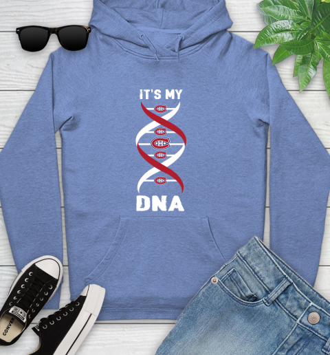 Montreal Canadiens NHL Hockey It's My DNA Sports Youth Hoodie 13