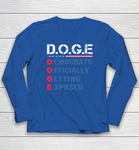 Trump D.O.G.E Department Of Government Efficiency Long Sleeve T-Shirt 5