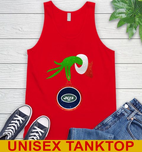 New York Jets Grinch Merry Christmas NFL Football Tank Top 6
