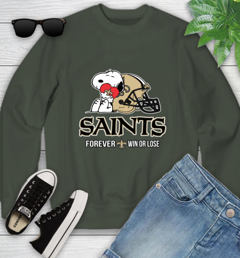 NFL The Peanuts Movie Snoopy Forever Win Or Lose Football New Orleans Saints 124