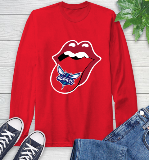 Charlotte Hornets NBA Basketball Lips I Root For My Team Adoring Fan 67