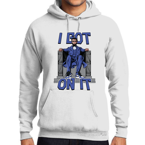 Air Jordan 1 Game Royal Matching Sneaker Shirt I Got On It Royal Black And White Sneaker Shirt