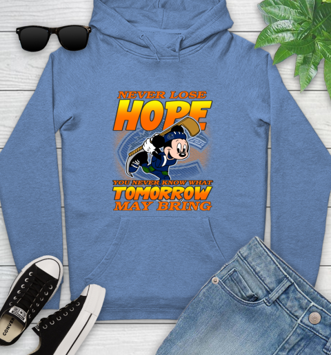 Vancouver Canucks NHL Hockey ootball Mickey Disney Never Lose Hope Youth Hoodie 13