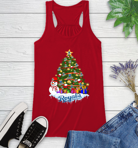 Kansas City Royals Merry Christmas MLB Baseball Sports Racerback Tank 6
