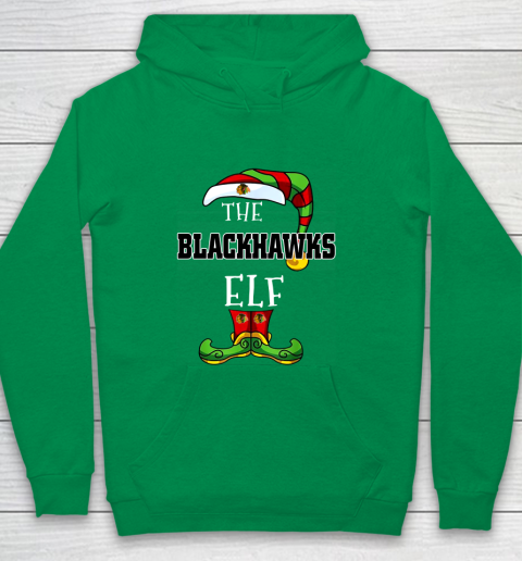 Chicago Blackhawks Christmas ELF Funny NHL Youth Hoodie 5 Chicago Blackhawks Christmas ELF Funny NHL Youth Hoodie - Image 5