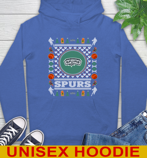 San Antonio Spurs Merry Christmas NBA Basketball Loyal Fan Hoodie 9