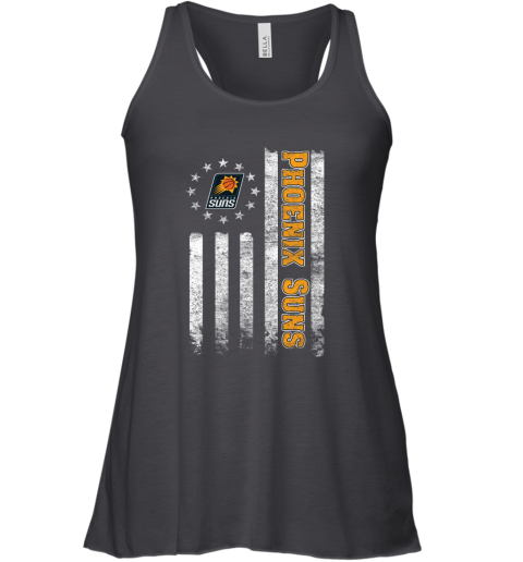 NBA American Flag Basketball Sports Phoenix Suns Racerback Tank