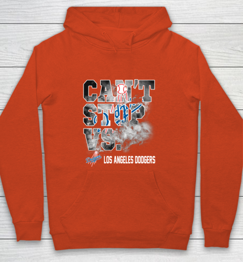 MLB Los Angeles Dodgers Baseball Can't Stop Vs Dodgers Youth Hoodie 3