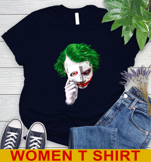 Carolina Hurricanes NHL Hockey Joker Card Shirt Women's T-Shirt 2