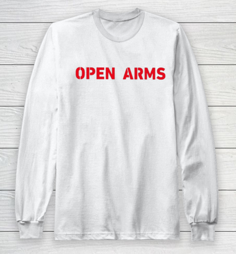 Open Arms Pep Guardiola - Print On Front And Back Long Sleeve T-Shirt
