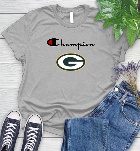 NFL Football Green Bay Packers Champion Shirt Women's T-Shirt 3