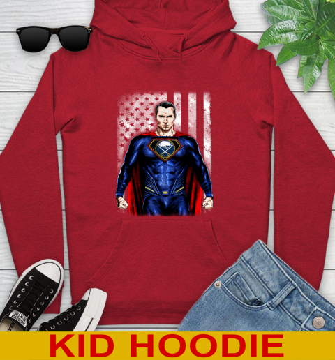 NHL Hockey Buffalo Sabres Superman DC Shirt Youth Hoodie 11