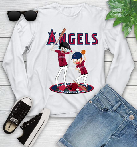 MLB Los Angeles Angels Rick And Morty Baseball 125