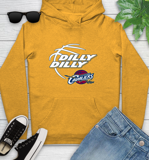 NBA Cleveland Cavaliers Dilly Dilly Basketball Sports Youth Hoodie 3
