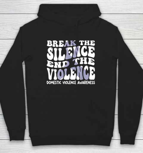 End The Violence Domestic Violence Awareness Hoodie