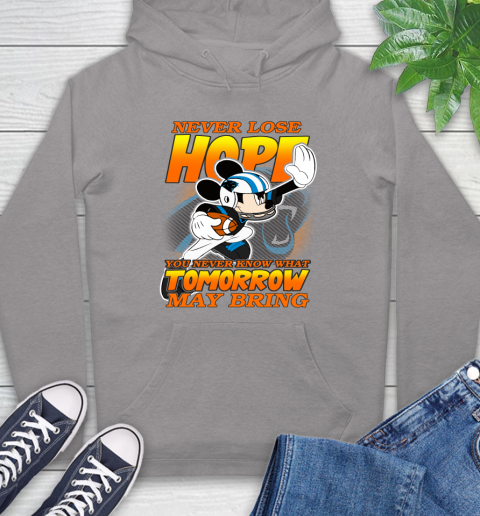Carolina Panthers NFL Football Mickey Disney Never Lose Hope Hoodie 6