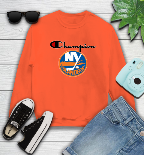 NHL Hockey New York Islanders Champion Shirt Sweatshirt 2