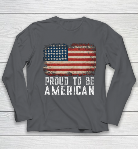 Proud American Patriotic USA Flag Youth Long Sleeve 6