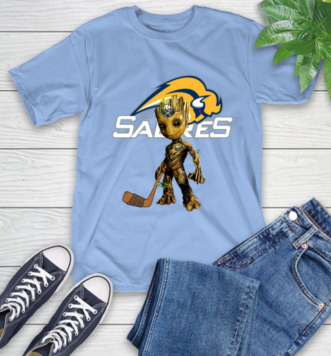 Buffalo Sabres NHL Hockey Groot Marvel Guardians Of The Galaxy T-Shirt 11