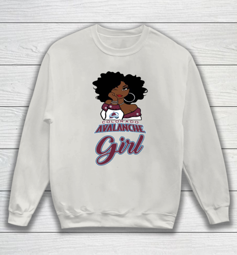 Colorado Avalanche Girl NHL Sweatshirt 10