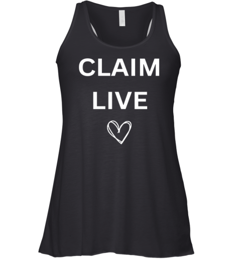 Claim Live Racerback Tank
