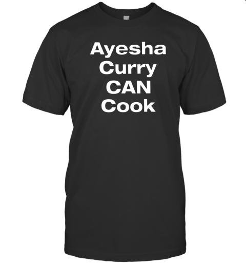 Stephen Curry Wears Ayesha Curry Can Cook T-Shirt