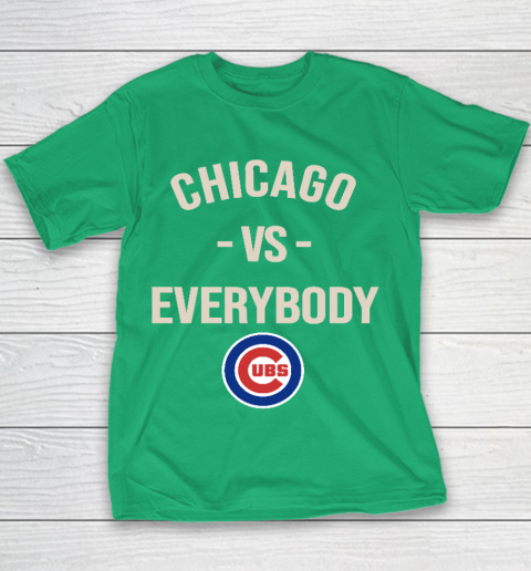 Chicago Cubs Vs Everybody Youth T-Shirt 3