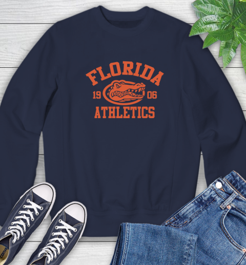 Blue Shirt in Football Sweatshirt 3