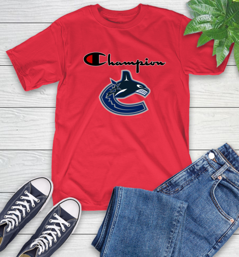 NHL Hockey Vancouver Canucks Champion Shirt T-Shirt 9