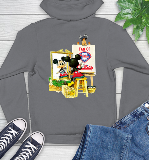 MLB Baseball Philadelphia Phillies Mickey Drawing Shirt 19