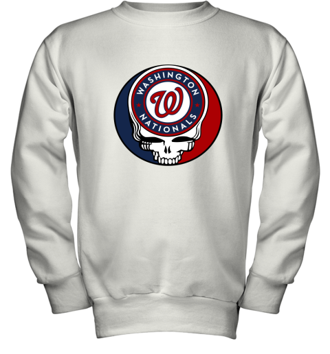 Washington Nationals The Grateful Dead Baseball MLB Mashup Youth Sweatshirt