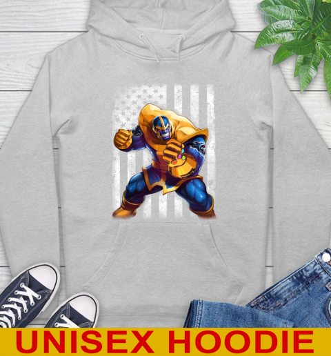 NFL Football Tennessee Titans Thanos Marvel American Flag Shirt Hoodie - Image 7