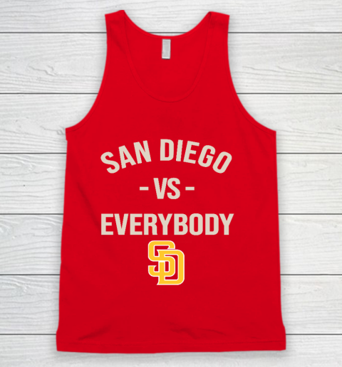 San Diego Padres Vs Everybody Tank Top 5