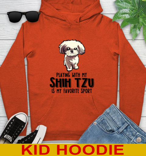 Playing with my shih tzu is my favorite sport 114