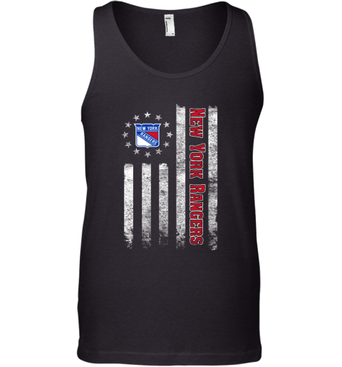 NHL American Flag Hockey Sports New York Rangers Tank Top