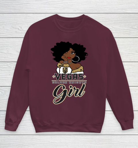 Vegas Golden Knights Girl NHL Youth Sweatshirt 5