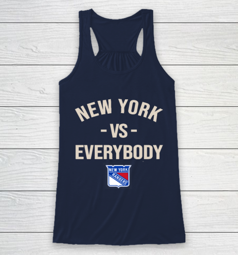 New York Rangers Vs Everybody Racerback Tank 8