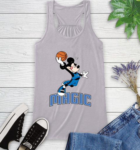 NBA Basketball Orlando Magic Cheerful Mickey Mouse Shirt Racerback Tank 5